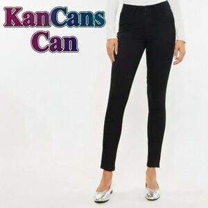 KanCan Women's Black Julija Essentials High Rise Super Skinny Jeans 28" waist